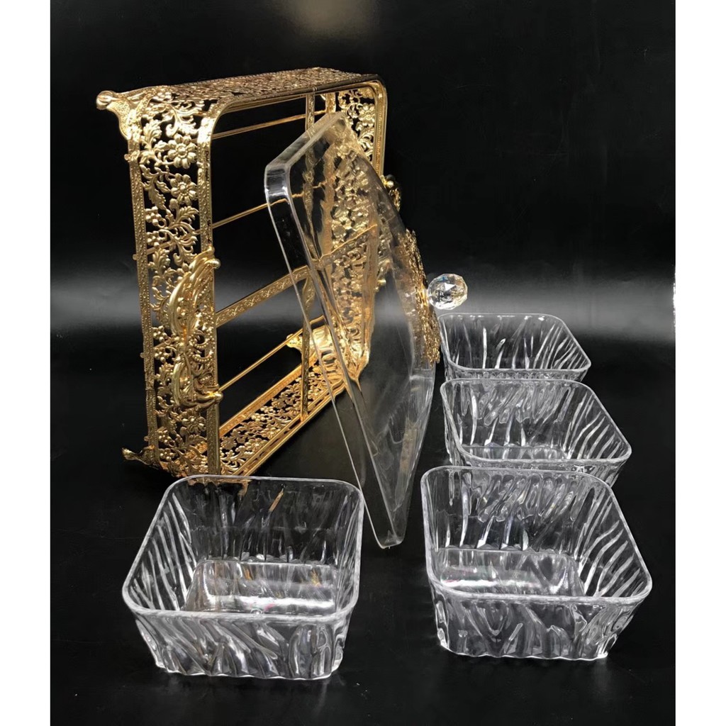 Khay đựng bánh mứt kẹo tết LX 003